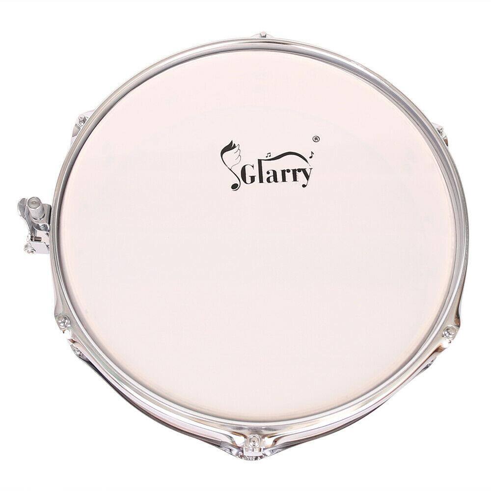 Left. Winado - 13in*3.5in Snare Drum Poplar Wood Drum Percussion Set Snare Drum Kit with a Pair of Drumsticks.