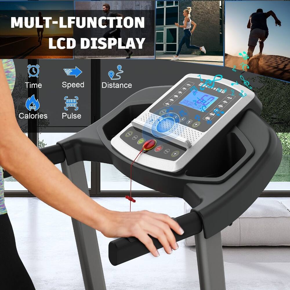 MULTI-FUNCTION LCD DISPLAY  
Time Speed Distance Calories Pulse