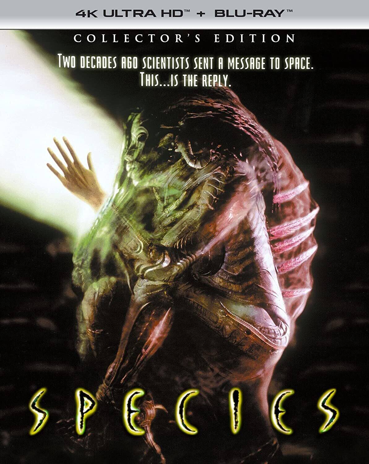 Front. Species   - 4K Blu-Ray.