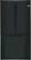 Front Standard. GE - Profile 24.9 Cu. Ft. French Door Refrigerator - Black.
