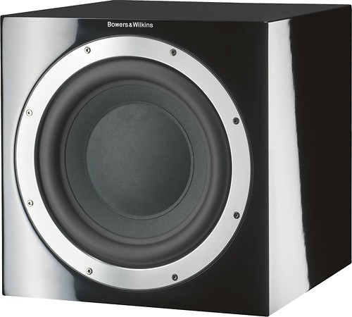  Bowers and Wilkins - 10&quot; 500-Watt Powered Subwoofer - Painted Gloss Black