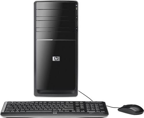 Front Standard. HP - Refurbished Desktop / AMD Athlon™ II X4 Processor / 6GB Memory / 750GB Hard Drive.