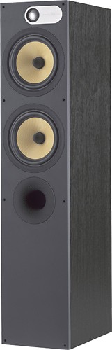  Bowers &amp; Wilkins - 6-1/2&quot; 2-1/2-Way Floorstanding Speaker (Each) - Black Ash Vinyl