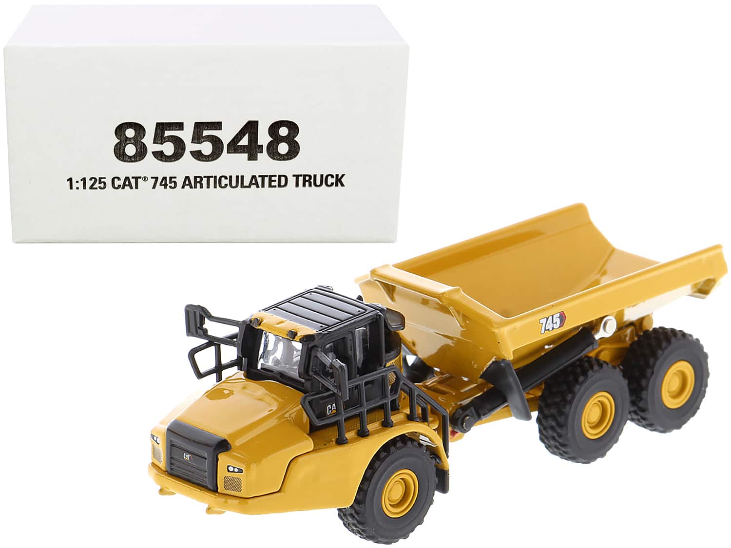 "CAT Caterpillar 745 Articulated Dump Truck ""High Line"" Series 1/125 Diecast Model by Diecast Masters" price history on PriceWatchPro