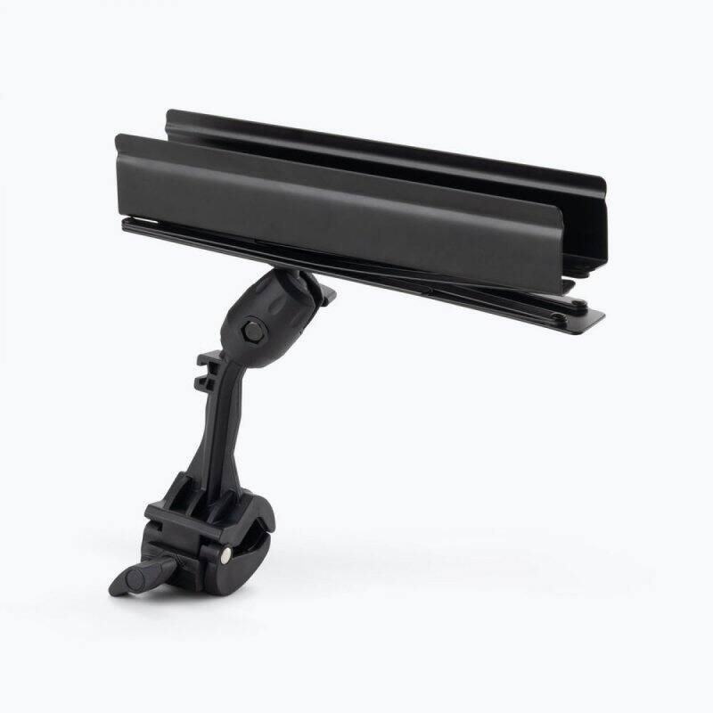 Alt View 3. On Stage Stands - On-Stage SMC1500 Clamp-On Sheet Music Bookplate for Mic Stands - Black.