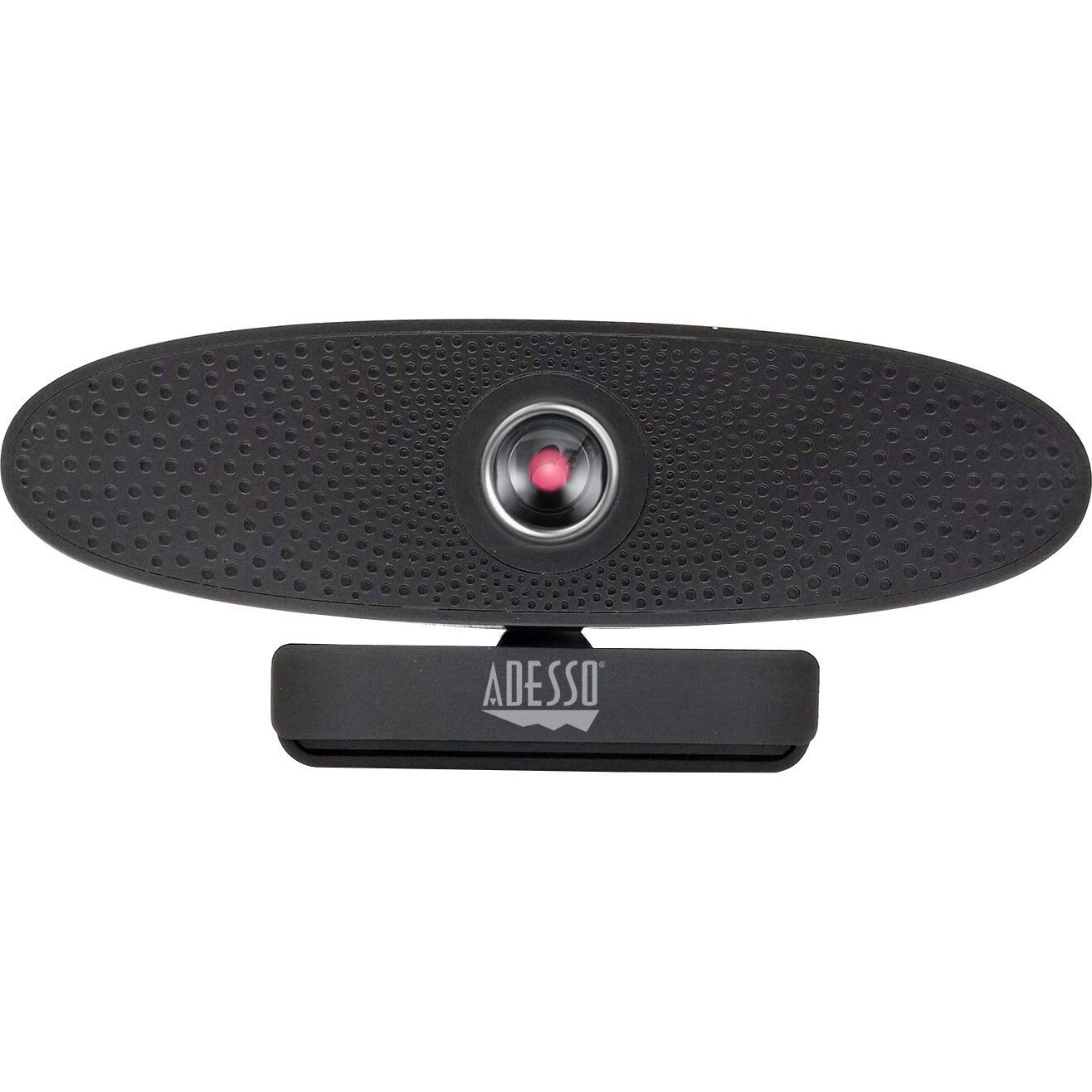 Alt View 2. Adesso - Adesso CyberTrack C100 Webcam - 8 Megapixel - 30 fps - USB 2.0 - 3840 x 2160 Video - CMOS Sensor - Manual Focus.