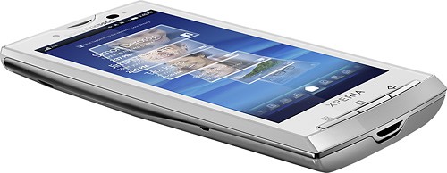 スマートフォン/携帯電話 スマートフォン本体 Best Buy: Sony Ericsson Xperia Mobile Phone White (AT&T) X10