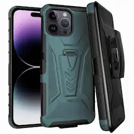 RomeTech - Rome Tech Dual Layer Holster for iPhone 14 Pro Max - Teal