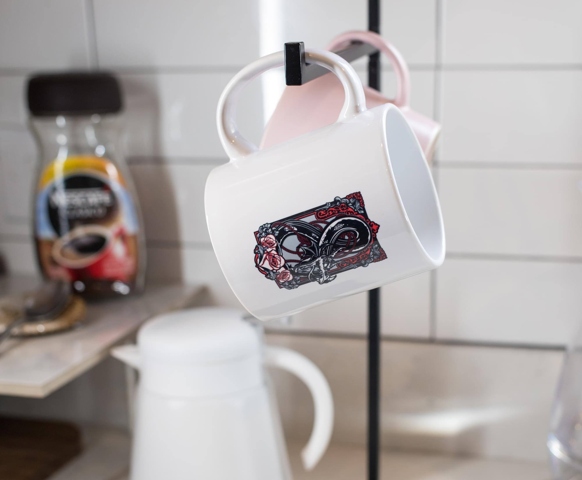 Alt View 10. Surreal Entertainment - Dungeons & Dragons Ampersand Ceramic Mug Exclusive | Holds 11 Ounces - White.