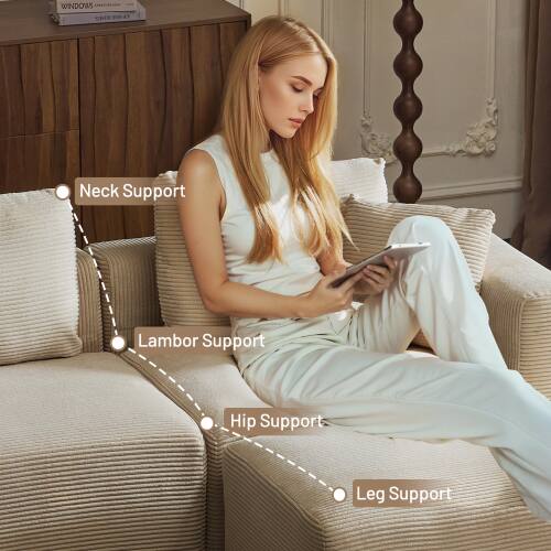 Sure, here is the corrected and grouped text:

- Neck Support
- Lumbar Support
- Hip Support
- Leg Support