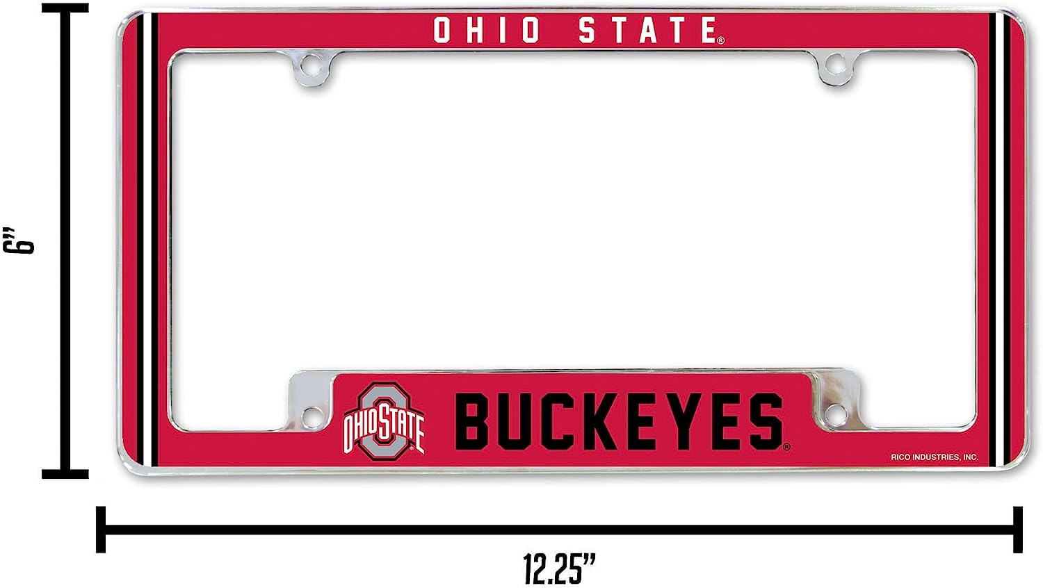 OHIO STATE  
BUCKEYES  

RICO INDUSTRIES, INC.  

12.25"