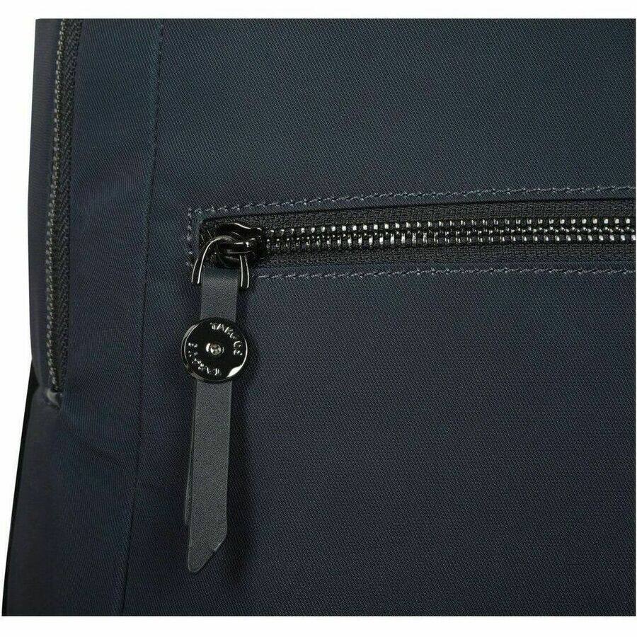 Alt View 3. Targus - Targus Avila TBB65002GL Carrying Case (Backpack) for 15" to 16" Notebook - Midnight - Water Resistant - Vegan Leather - Blue.