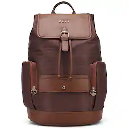 Elle - Eleganza 25L Monogram Backpack - Brown