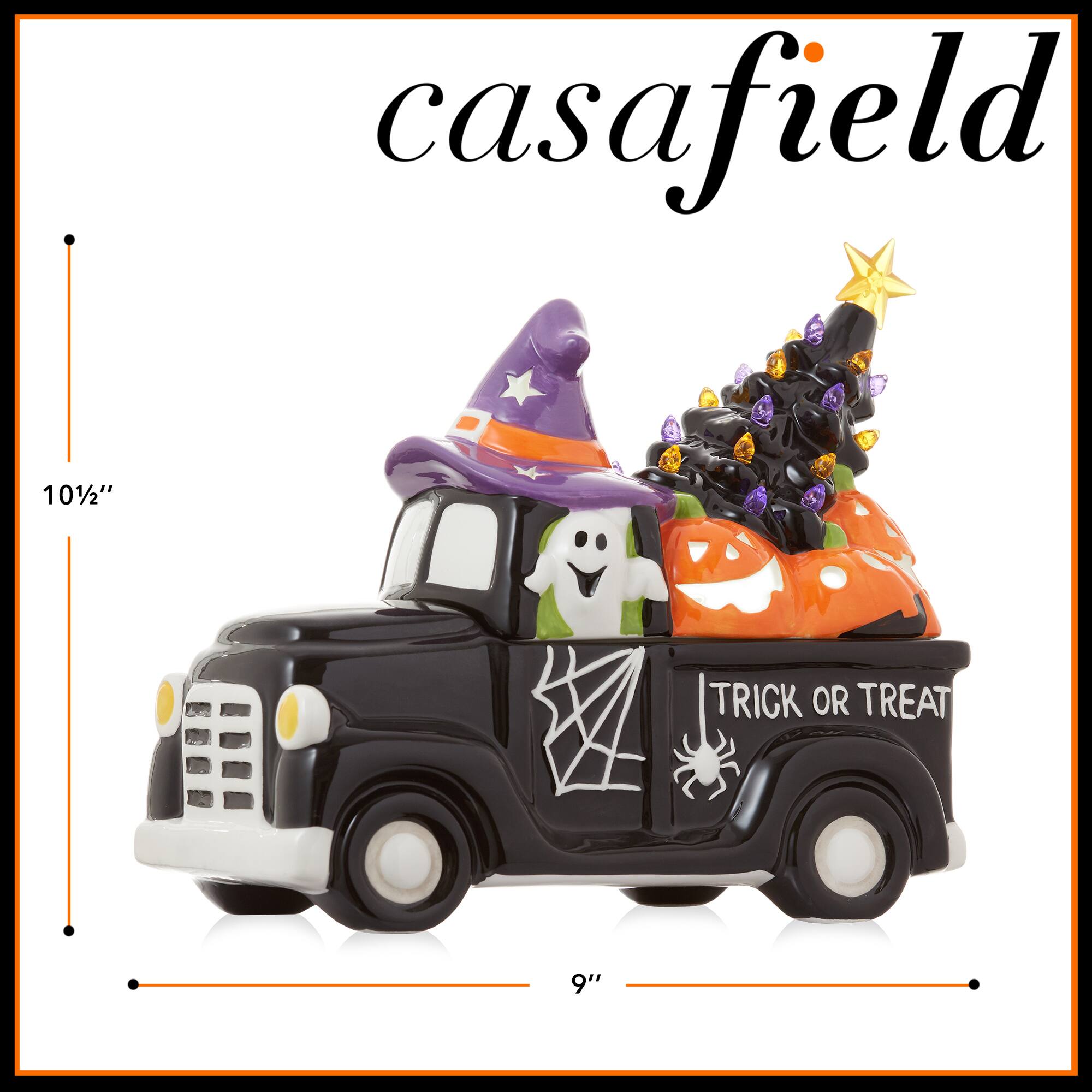 casafield  
10½"  
TRICK OR TREAT  
9"