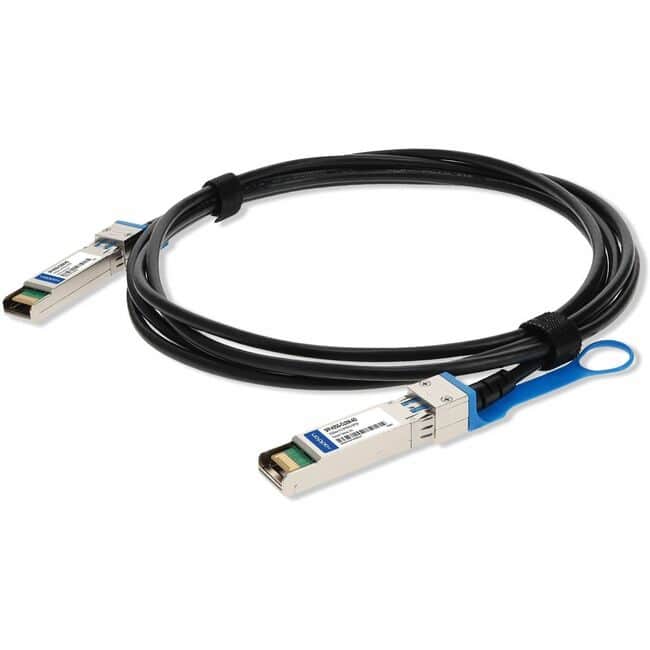 AddOn - Cisco® SFP-H25G-CU2M Compatible TAA Compliant 25GBase-CU SFP28 Direct Attach Cable (Passive Twinax, 2m) - 6.56 - Blue