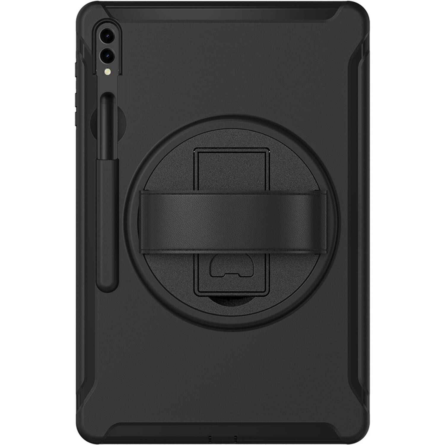 SaharaCase - Protection Hand Strap Series Case for Samsung Galaxy Tab S10 Ultra, Tab S9 Ultra, and Tab S8 Ultra - Black