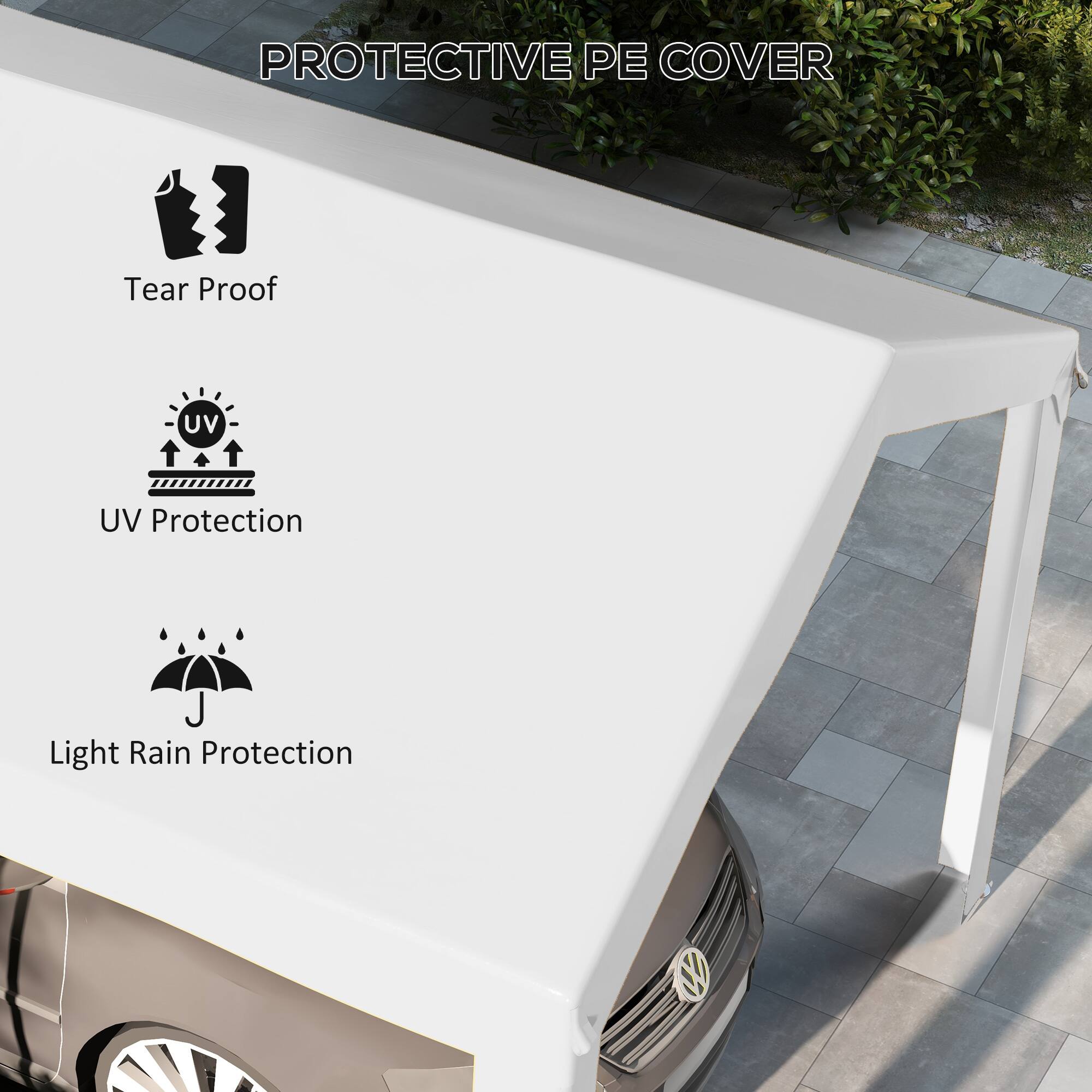 PROTECTIVE PE COVER

Tear Proof
UV Protection
Light Rain Protection