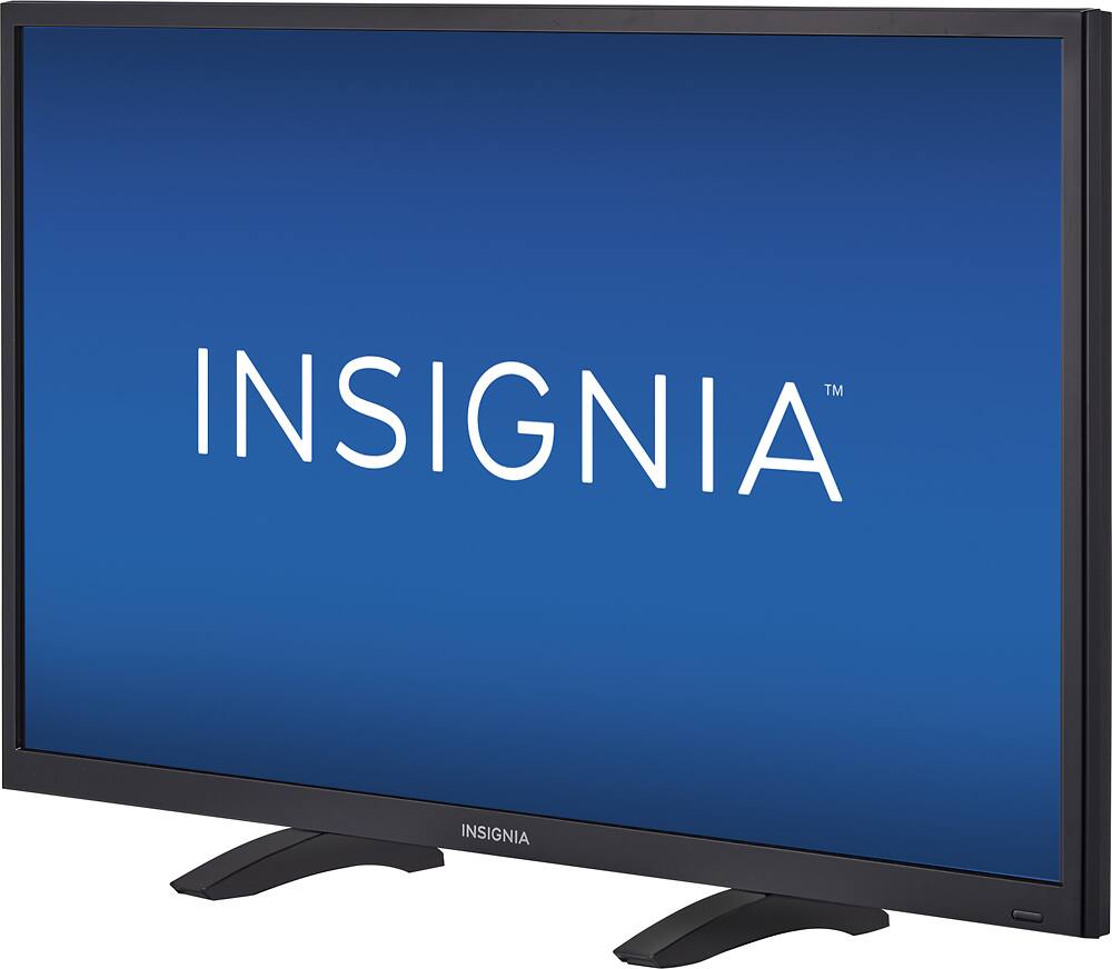 Left. Insignia™ - 32" Class (31.5" Diag.) - LED - 1080p - HDTV - Black.
