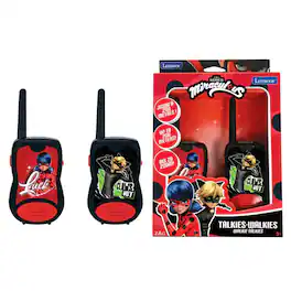 Lexibook - Miraculous Walkie-Talkies up to 200m - Black