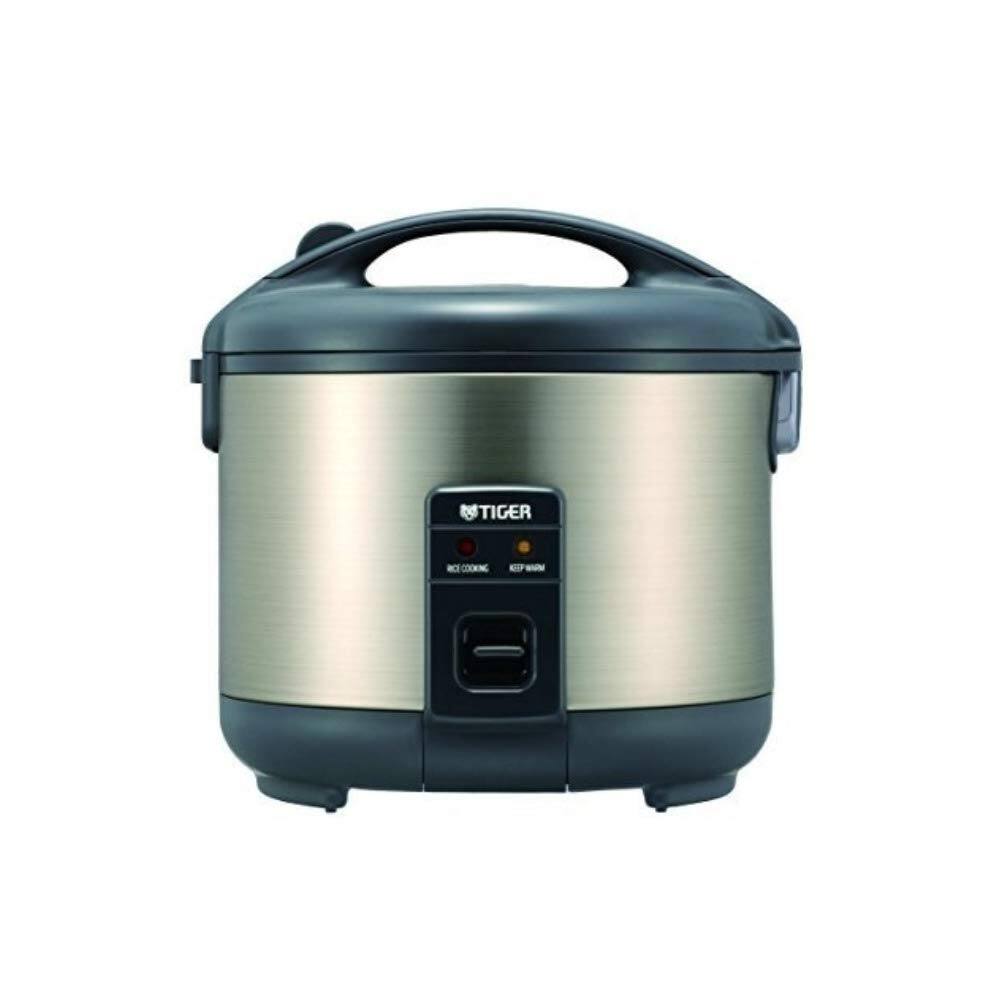 タイガーJNP - S15U - HU炊飯器とウォーマー、ステンレススチールグレー、8カップ Tiger 8 Cups Electric Rice Cooker (JNP S15U) Stainless Steel JNP