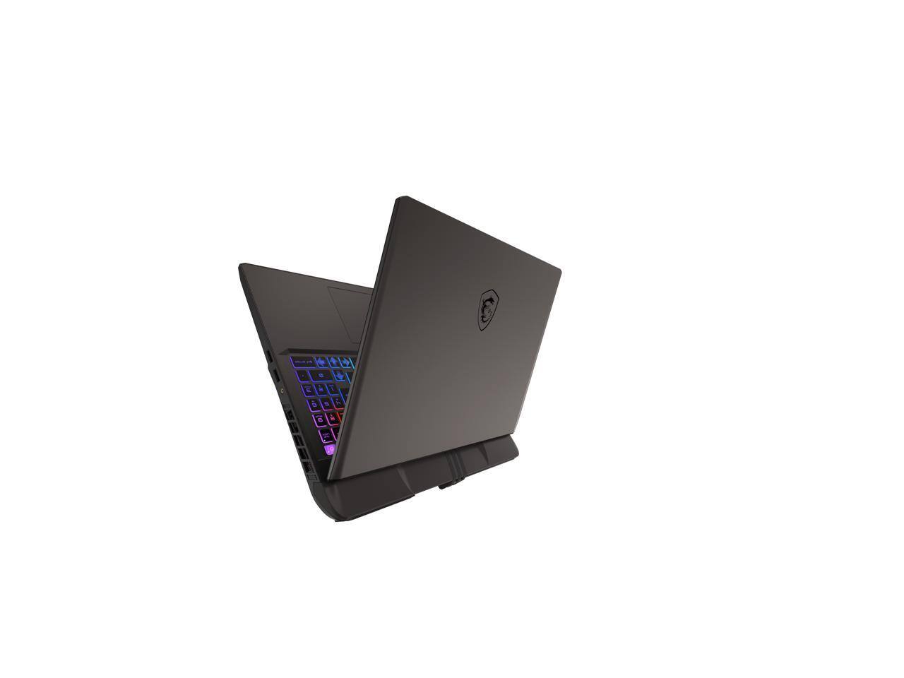 Alt View 7. MSI - MSI Vector 16 HX AI Gaming Laptop: Core Ultra 7-255HX, RTX 5070Ti, 16GB DDR5, 512GB SSD, 144Hz FHD+, TB5, Wi-Fi 6E.