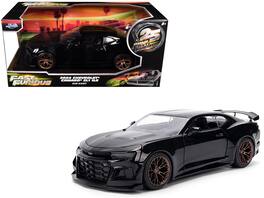 2024 Chevrolet Camaro ZL1 1LE Black "Fast X" (2023) Movie "Fast & Furious 25th Anniversary" 1/24 Model Car by Jada