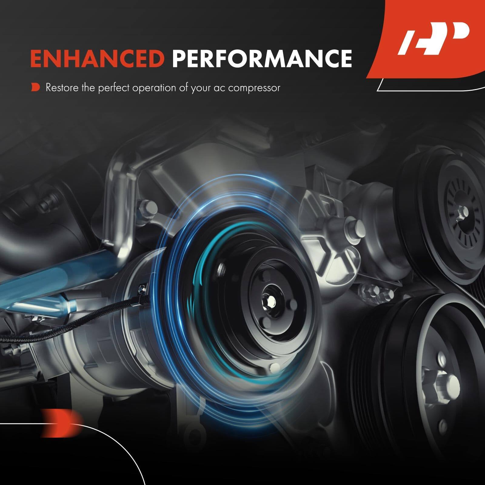 ENHANCED PERFORMANCE  
Restore the perfect operation of your ac compressor