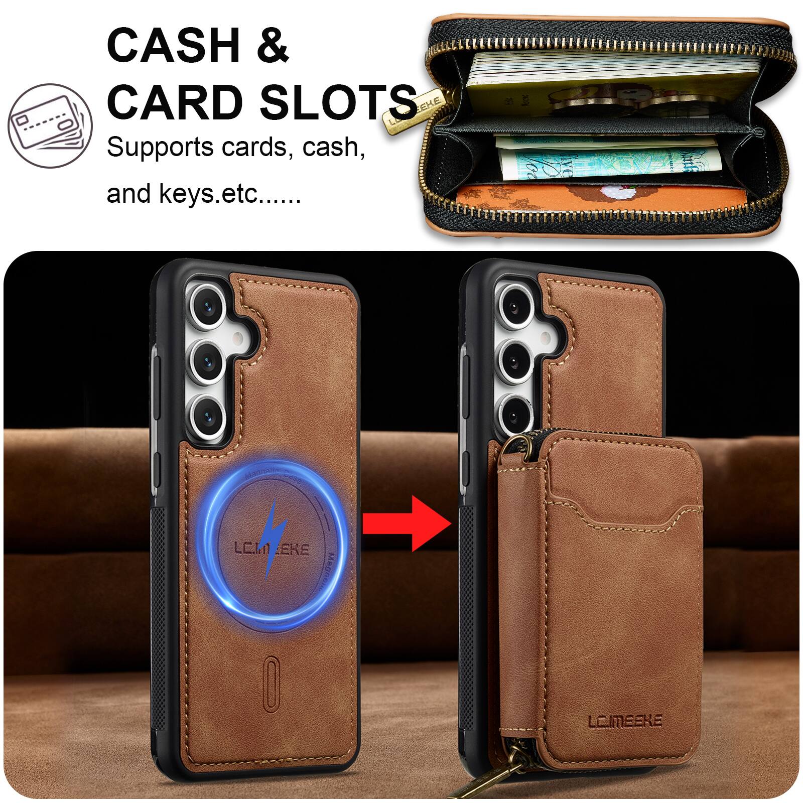 CASH & CARD SLOTS  
Supports cards, cash, and keys etc.....  

FR 506  
LC.M LEKE  
EKE  
LOMBEKE