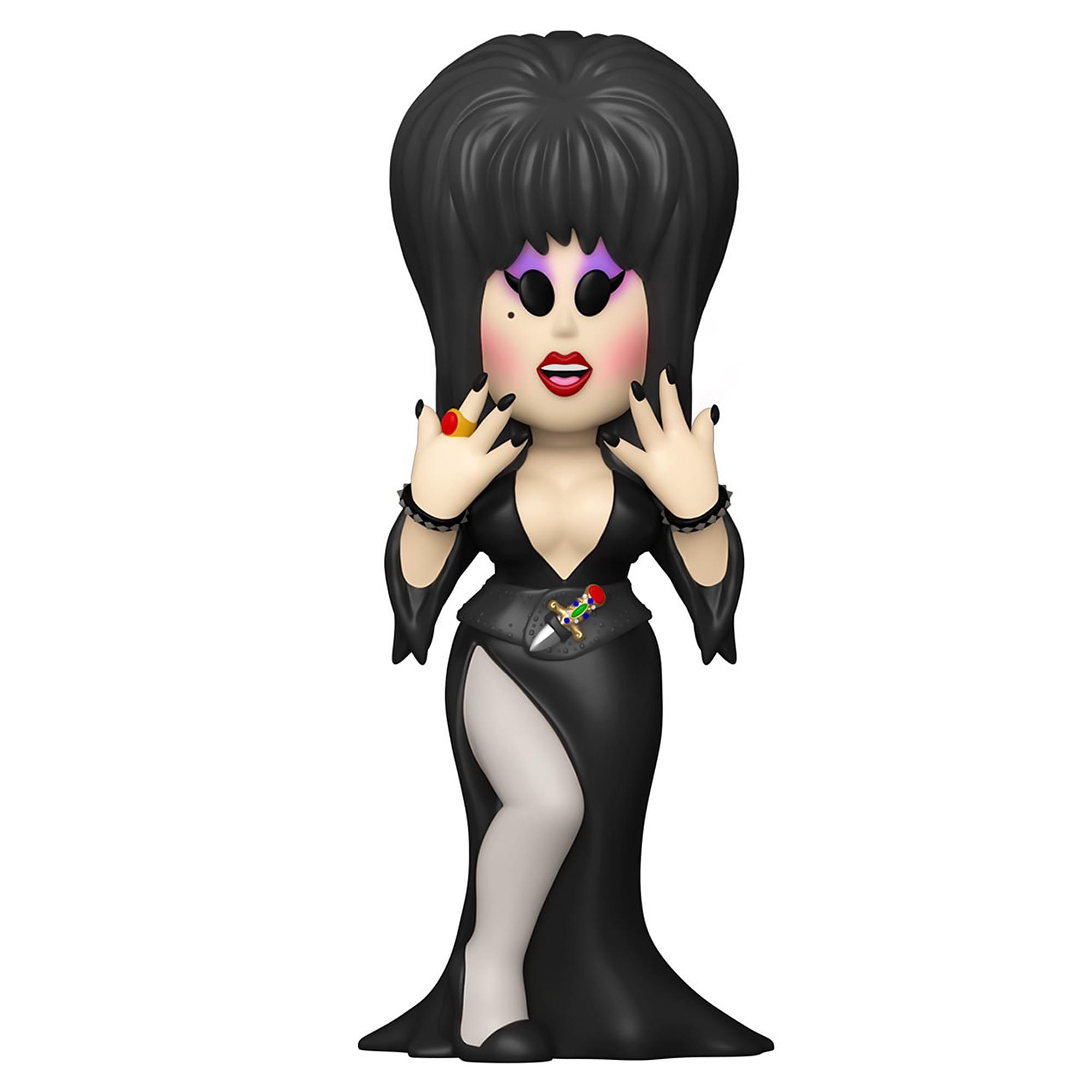 Alt View 10. Funko - Elvira Funko Vinyl Soda Figure - Black.