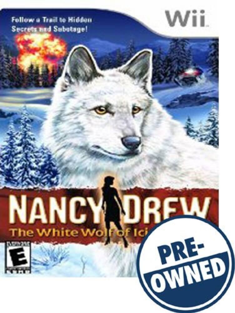 Front. SEGA - Nancy Drew: The White Wolf of Icicle Creek — PRE-OWNED.