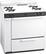Angle Standard. Premier - 36" Freestanding Gas Range - Black.