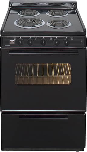 Front. Premier - 3.0 Cu. Ft. Freestanding Electric Range - Black.