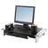 Left Standard. Fellowes - Office Suites Premium Monitor Riser - Black.