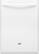 Front Standard. Maytag - Jetclean Plus 24" Tall Tub Built-In Dishwasher - White.