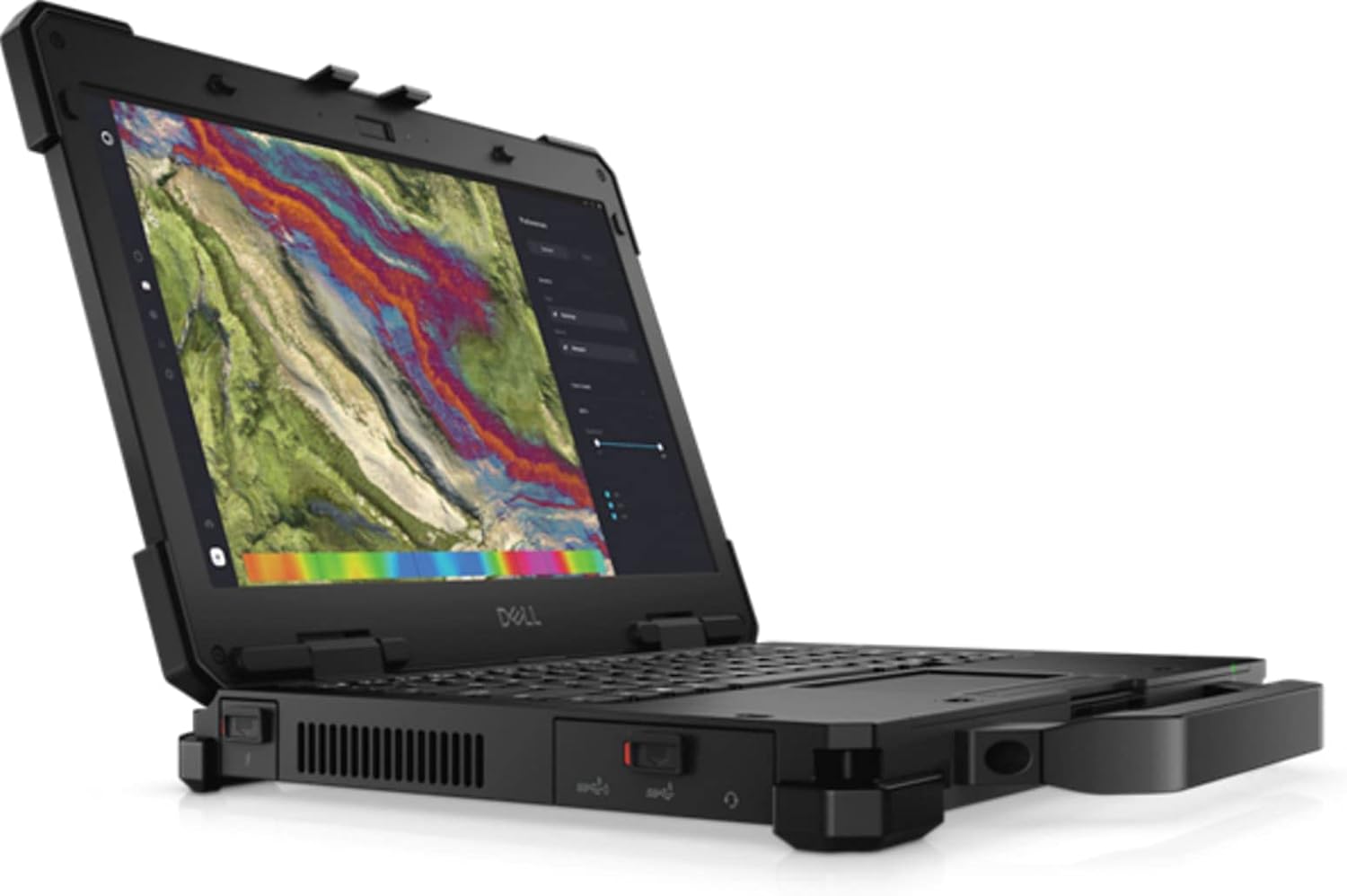 Left. Dell - Dell Latitude 7330 Rugged 13.3 FHD Touch Intel i5-1145G7 16GB 512GB SSD W11 Pro.