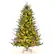 Front. Costway - 7 FT Pre-Lit Artificial Christmas Tree Hinged 1130 Branch Tips & 380 LED Lights - Green.