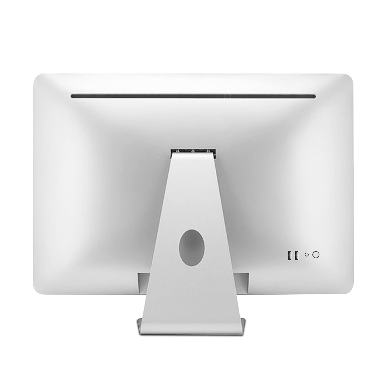 Left. STGSivir - STGSivir All-in-One Desktop PC, 24" FHD, Intel Core i5-8500T up to 3.5GHz, 16G DDR4, 512G SSD, WiFi 5, Bluetooth, W11H64 - White.