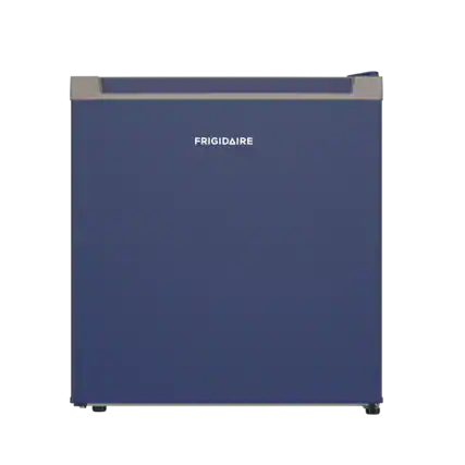 Front. Frigidaire - Frigidaire 1.6 cu ft Compact Mini Fridge, Perfect for Home or Office, Contemporary Series, Navy, 1.6 cu ft - Blue.