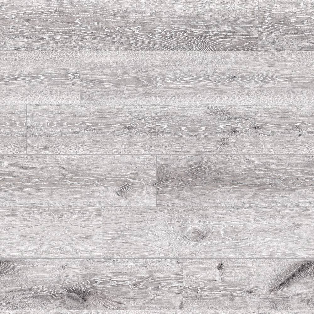 Alt View 8. Dotfloor - Superoak Lite Laminate Flooring - 48"x7.7" Planks, 10 Planks/Box (25.6 sq ft/Box), 9.5mm Thick, AC4 Wear Rating - Winter Horn.