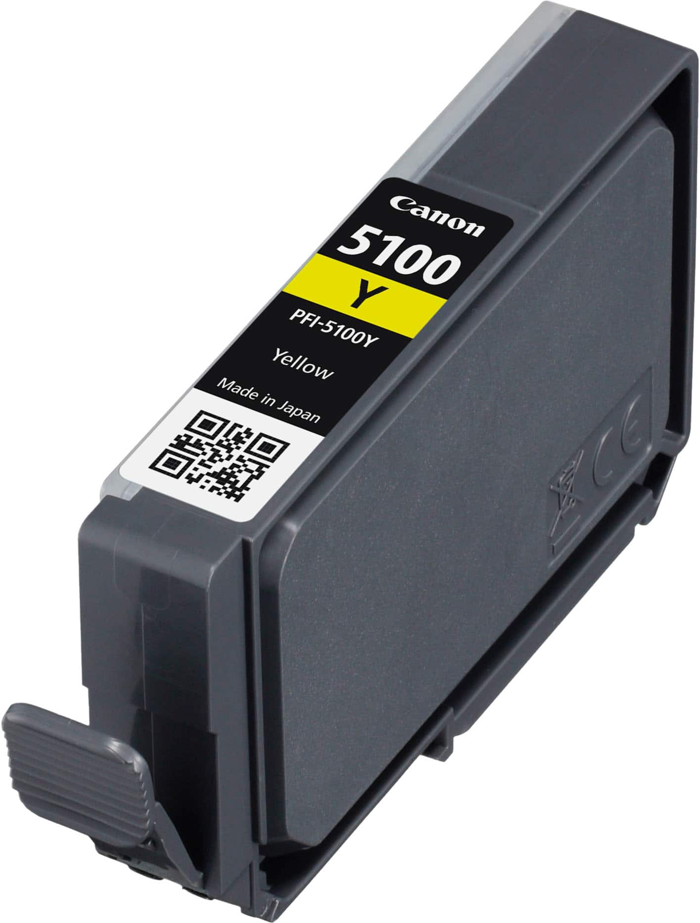 Canon - PFI-5100 AMR LUCIA PRO II Standard Capacity Ink Cartridge - Yellow - Front_Zoom