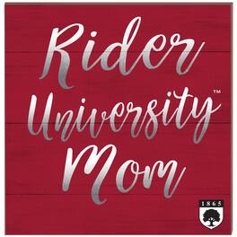Jardine - Rider Broncs 10'' x 10'' Mom Plaque - Maroon