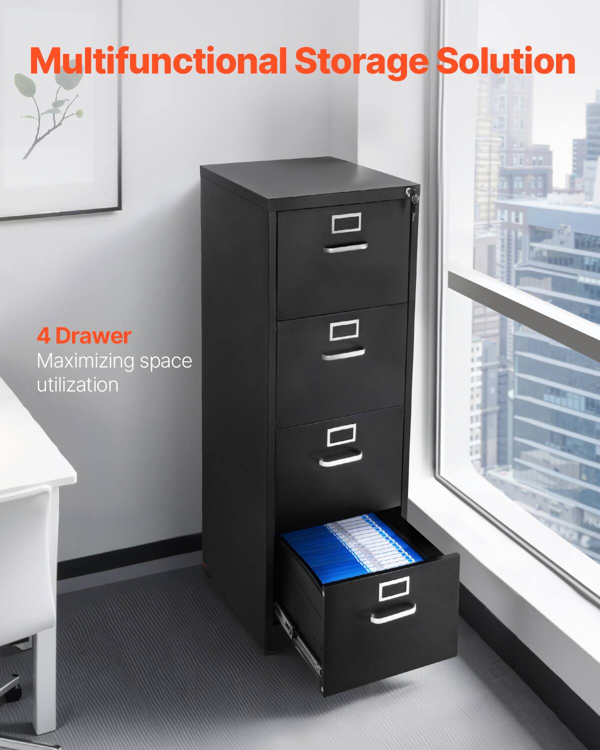 Multifunctional Storage Solution

4 Drawer  
Maximizing space utilization