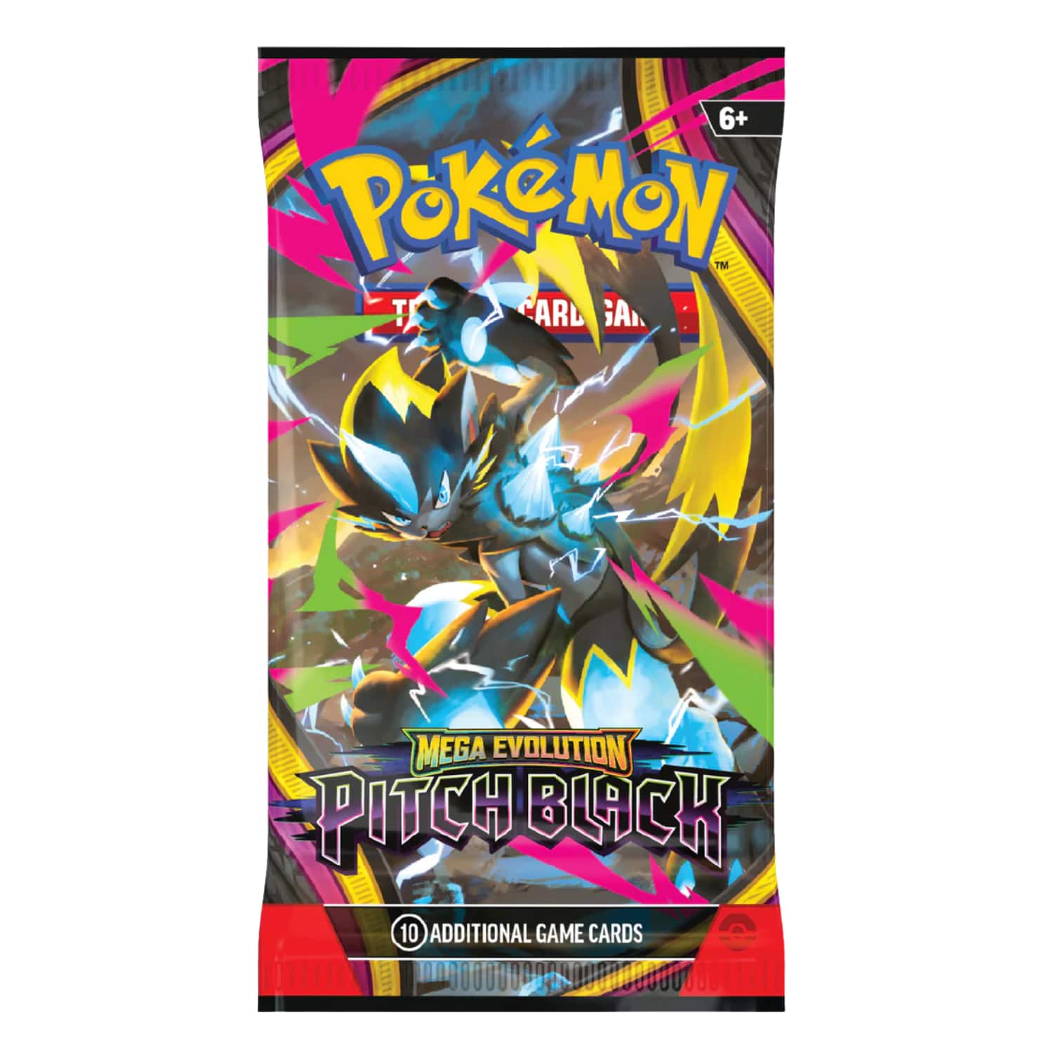 Pokémon - Pokemon ME5 Mega Evolution Pitch Black Booster Pack | Mega Zeraora ex
