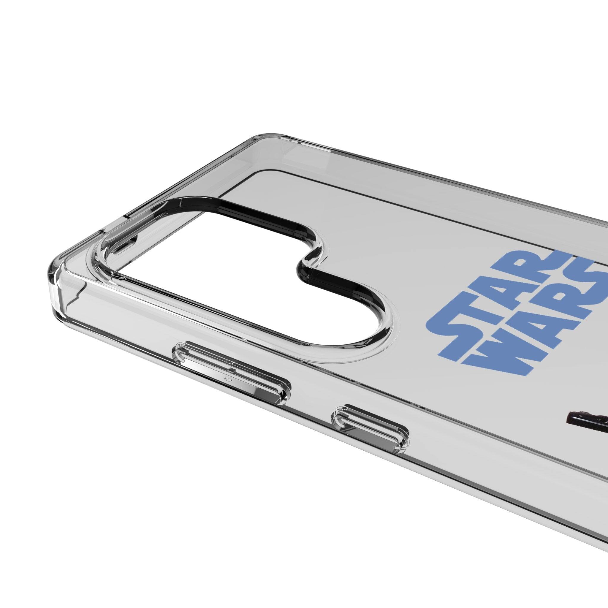 Left. Keyscaper - Star Wars: A New Hope Color Block Clear Phone Case - Samsung Galaxy S22 Plus - Princess Leia Organa.