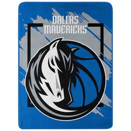 Northwest - Dallas Mavericks 46" x 60" Dimensional Micro Raschel Plush Throw Blanket - Blue