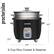 proctor silex®
6 Cup Rice Cooker & Steamer
COOK WARM
9.5" 8.5" 9.4"
