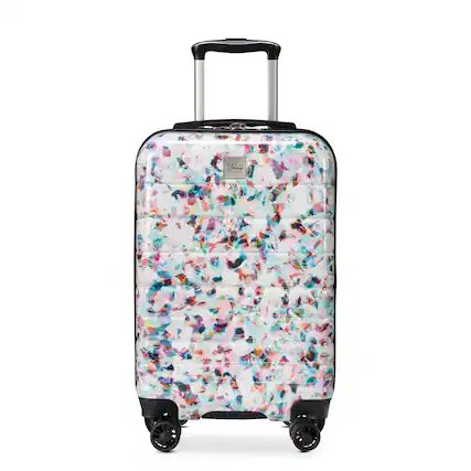 Front. Skyway - Epic 2.0 Hardside Carry-On, Confetti - Confetti.