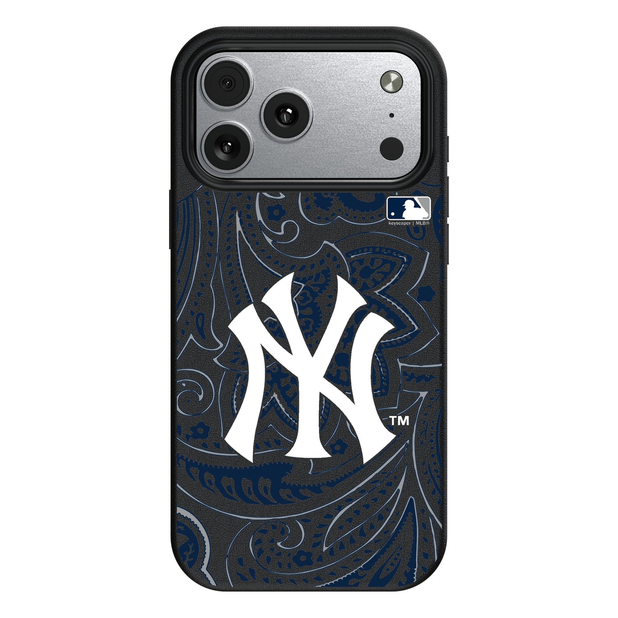 Keyscaper - MLB - New York Yankees Paisley iPhone Magnetic Bump Case - 17 - Black price history on PriceWatchPro