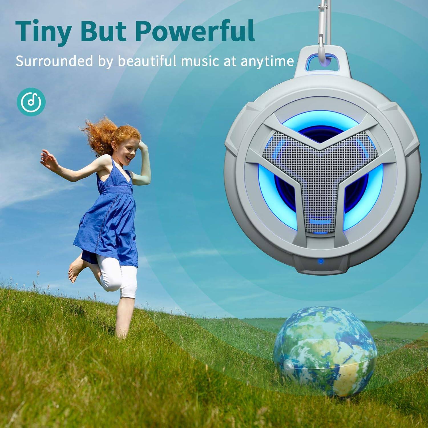 Tiny But Powerful  
Surrounded by beautiful music at anytime