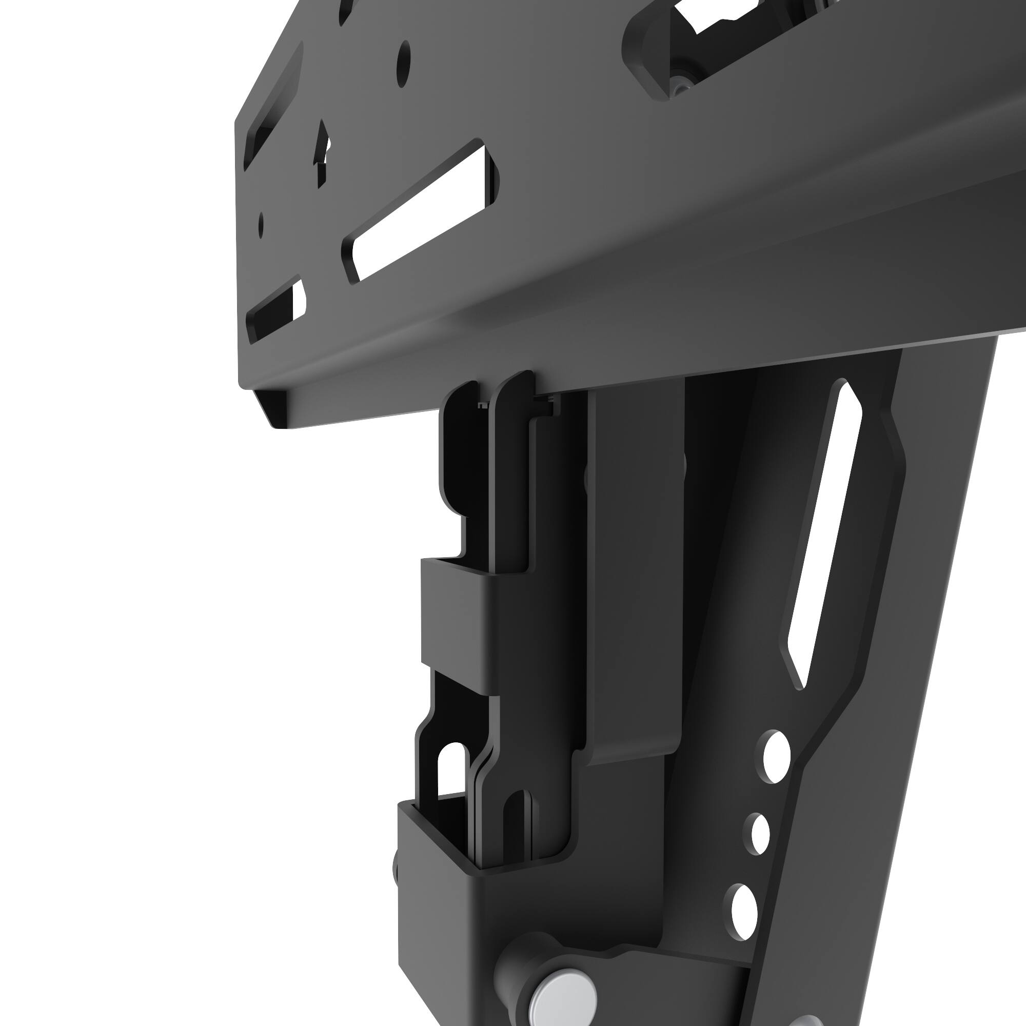 Alt View 5. Kanto - Low Profile Tilting TV Mount for 40" - 90" TVs - Black.